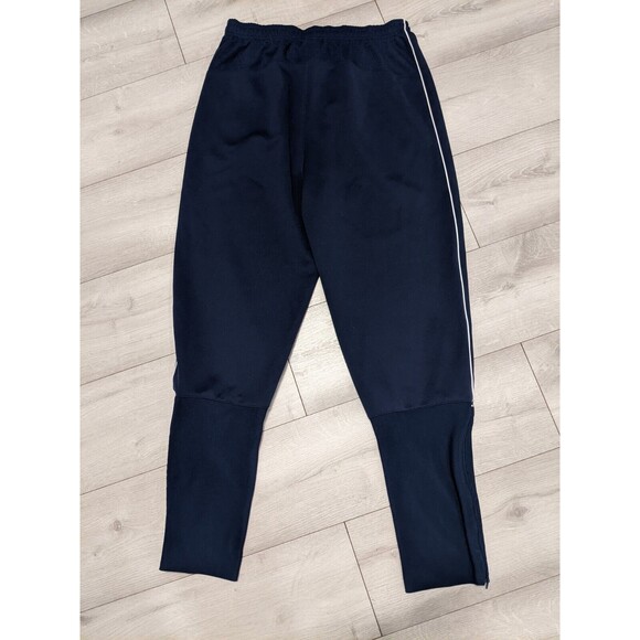 ADIDAS Blue Tapered And Zippered Leg Mens Pant Size XL - Picture 4 of 8